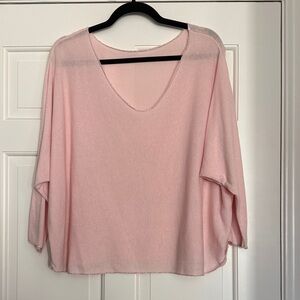 Light Pink Oversized Top